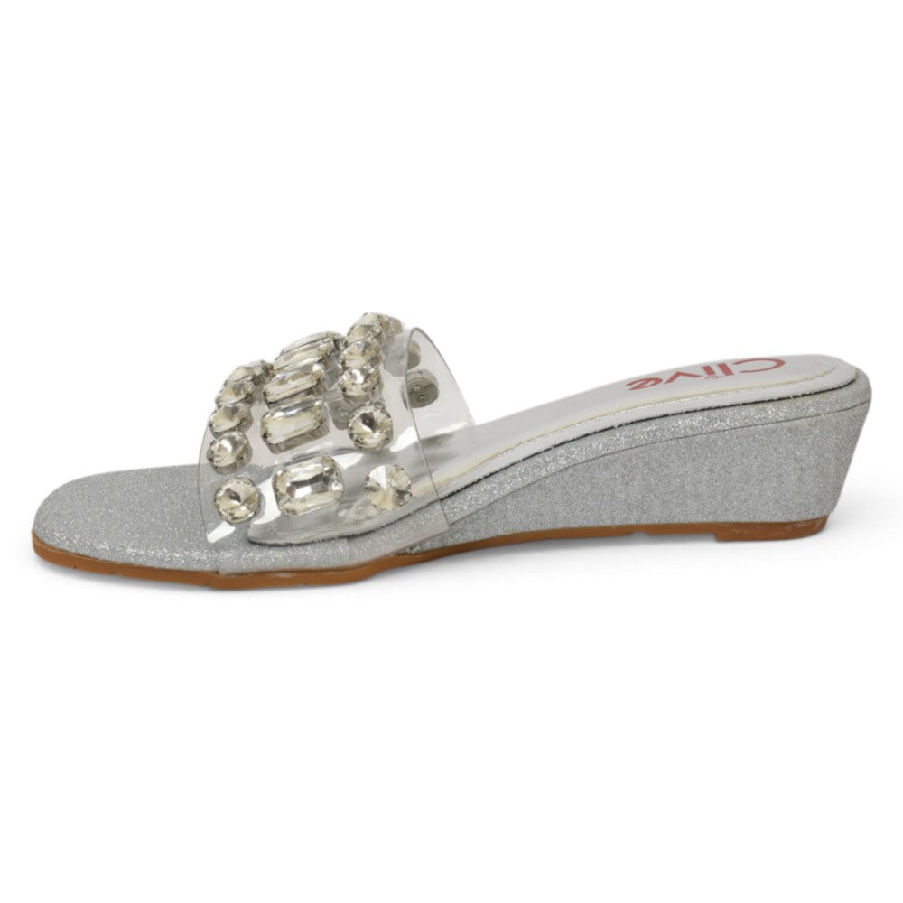 Bridal Slipper Heels