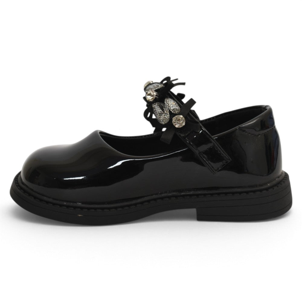 Black Kids Casual Pumps - KG90270