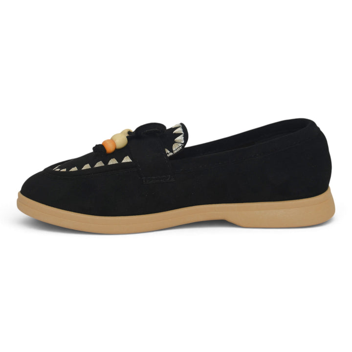 Black Casual Loafers - L095505