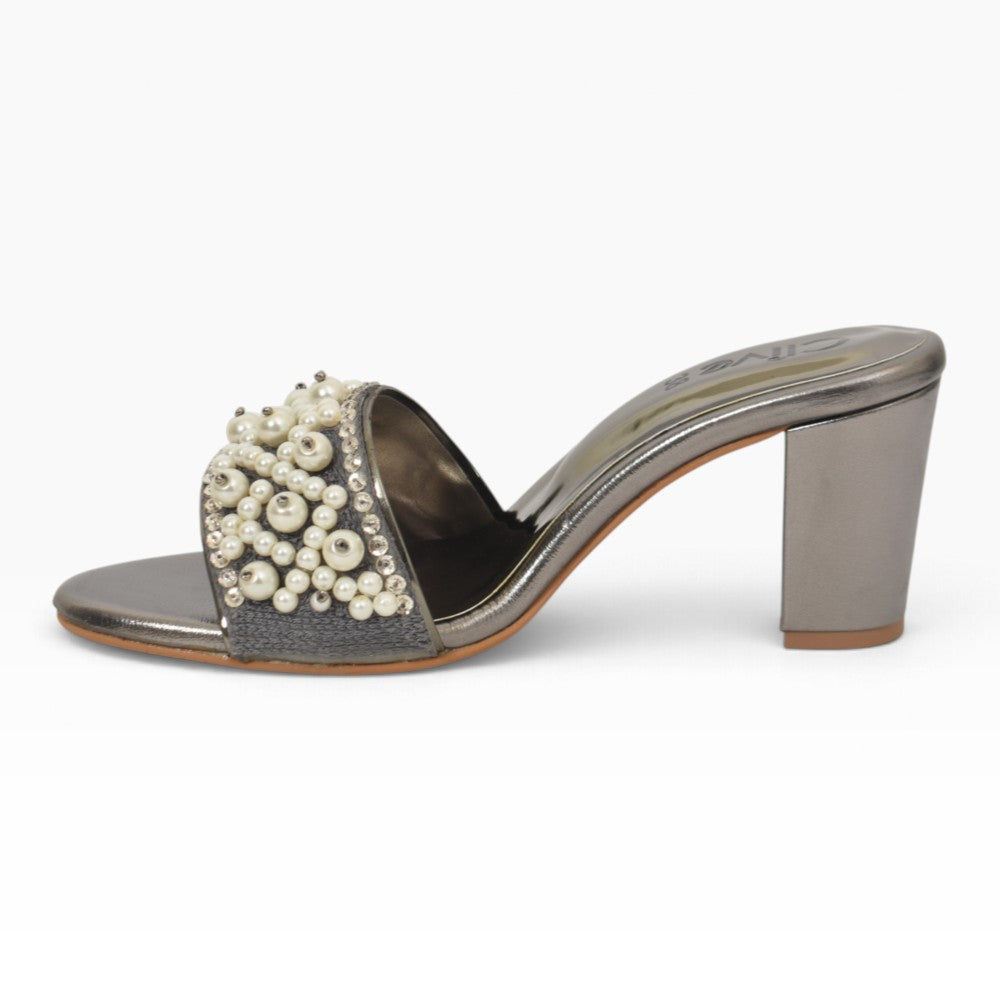 Bridal Slipper Heels