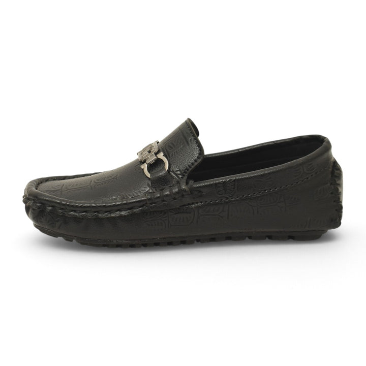 Black Kids Casual Moccassion - KB10613