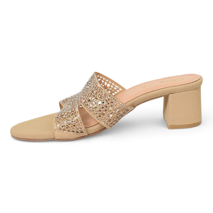 Fancy Slipper Heel