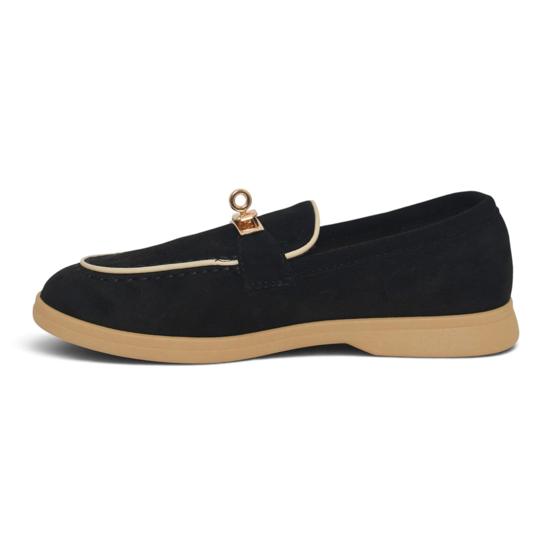 Black Casual Loafers - L095507