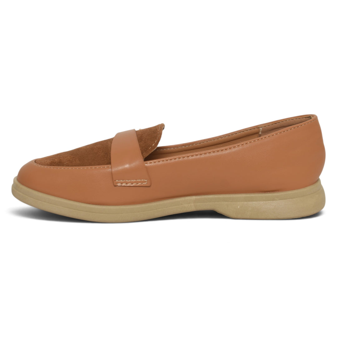 Camel Casual Loafers - L095503