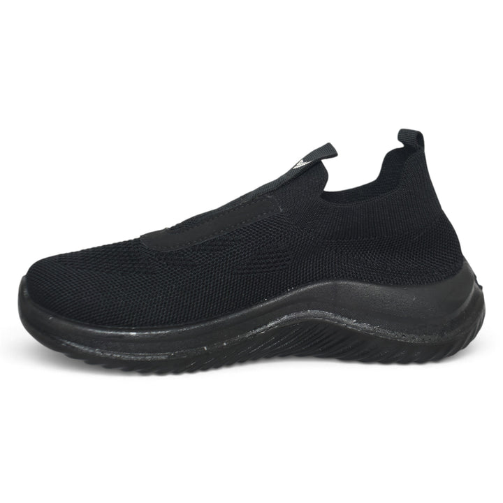 Black Ladies Casual Sneaker - l098483