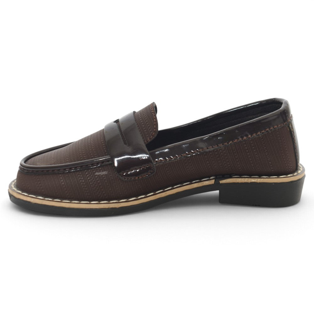 Brown Kids Casual Shoes - KB70204