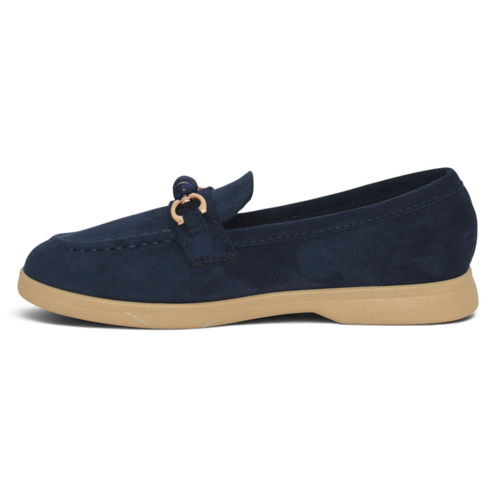 Navy Casual Loafers - L095504