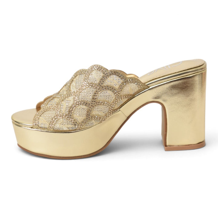 Bridal Slipper Heels