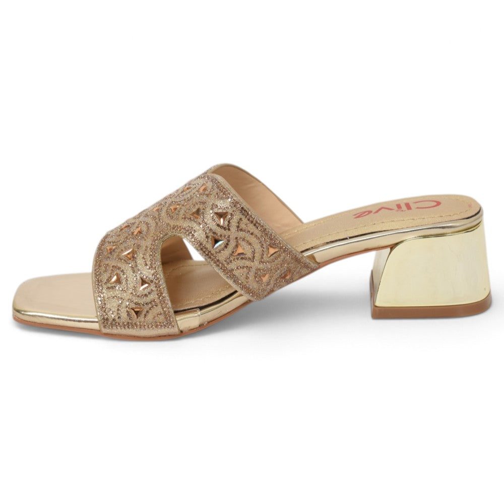 Bridal Slipper Heels