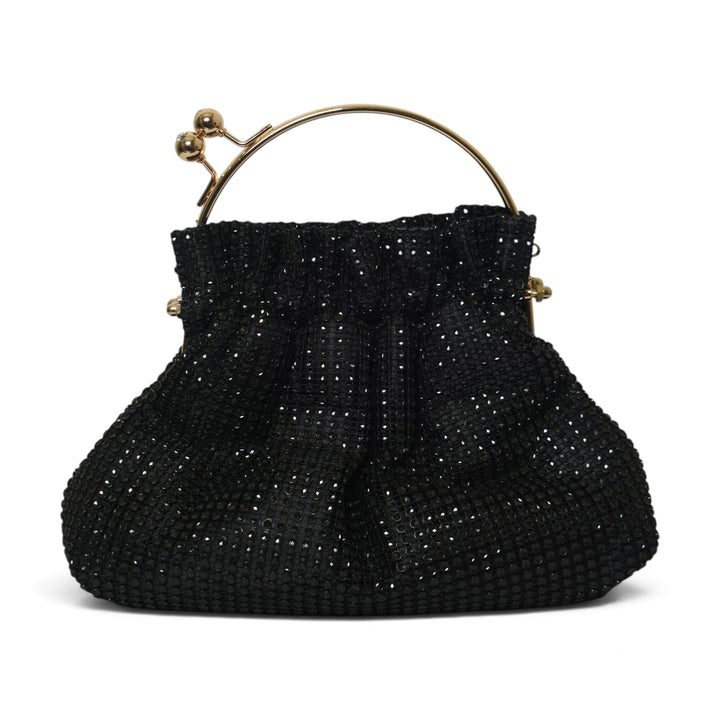 Black Fancy Clutch - BC04208