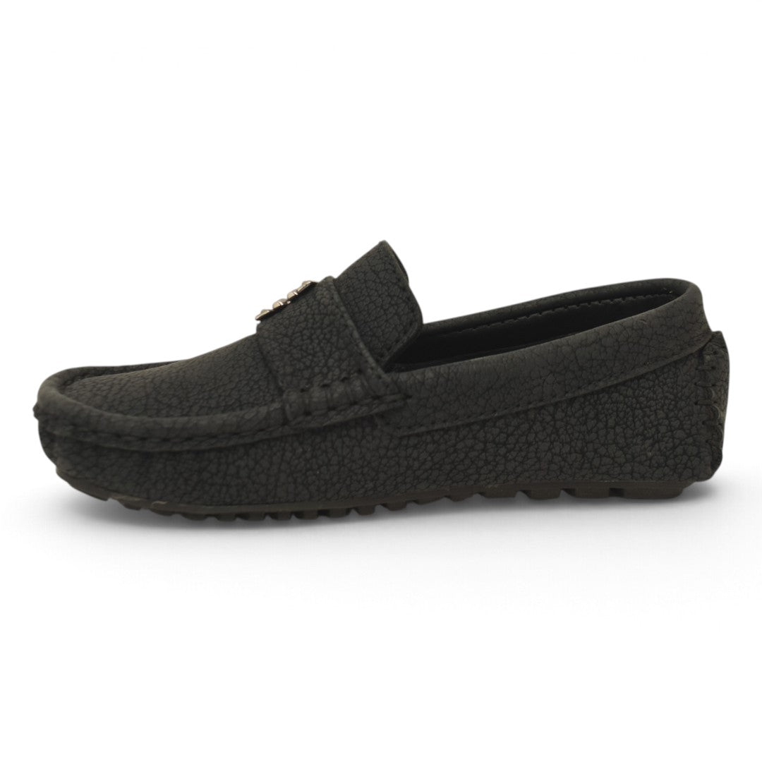 Black Kids Casual Moccassion - KB10612