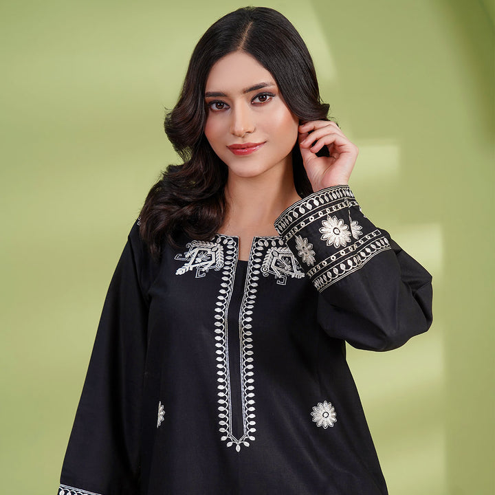 2-PC Young's Embroidered Cambric