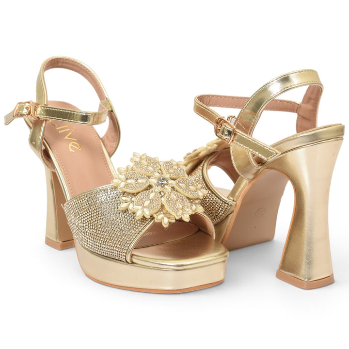 Bridal Sandal Heels