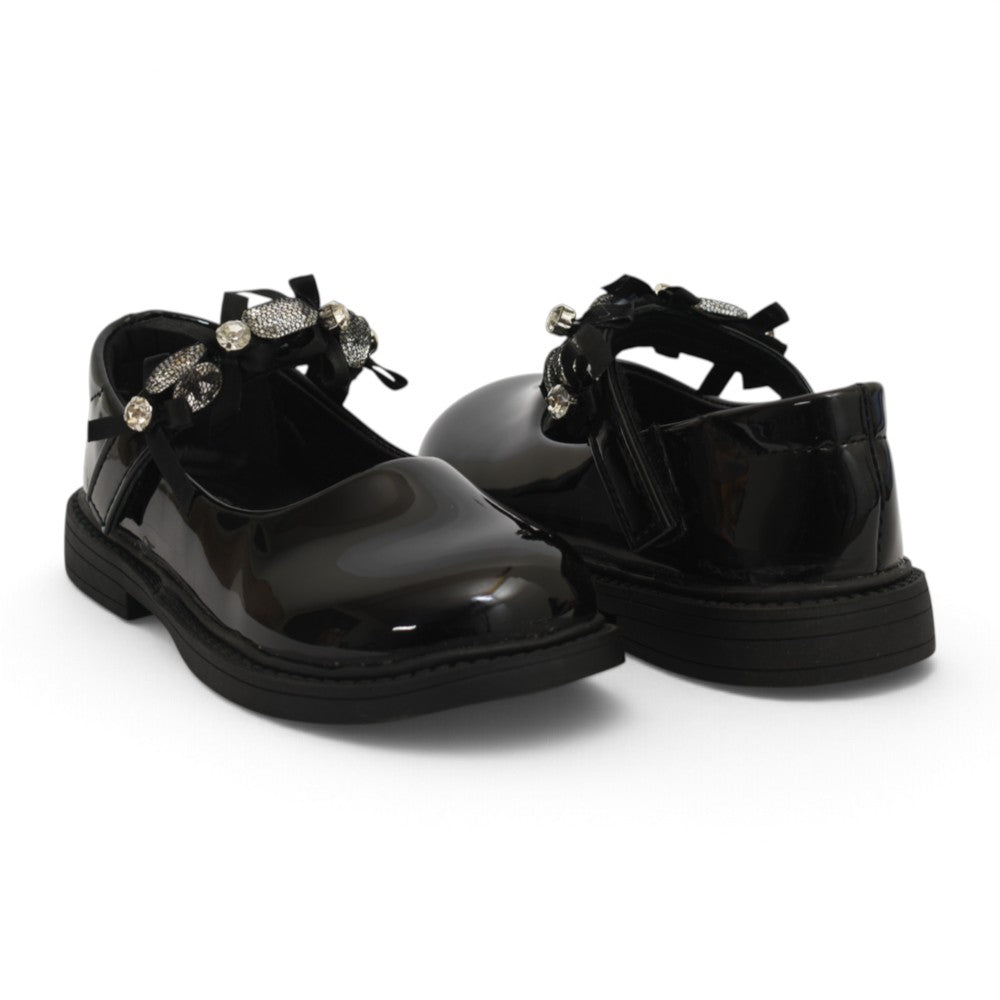 Black Kids Casual Pumps - KG90270