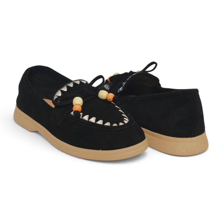 Black Casual Loafers - L095505