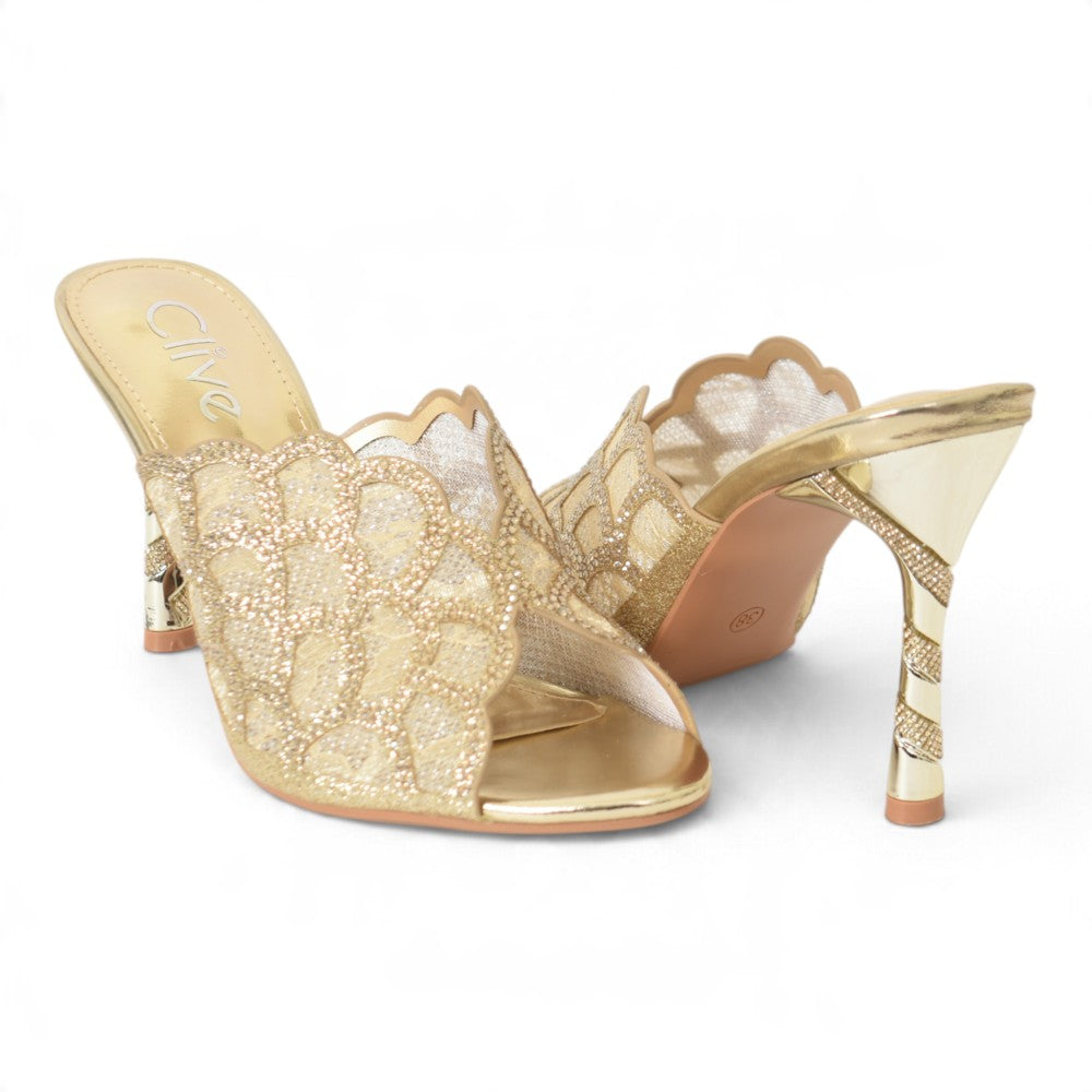 Bridal Slipper Heels