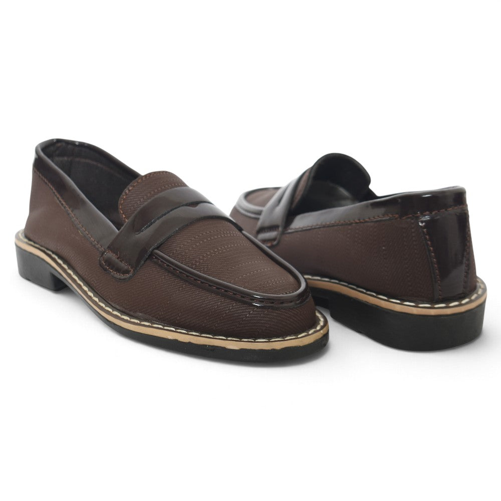 Brown Kids Casual Shoes - KB70204