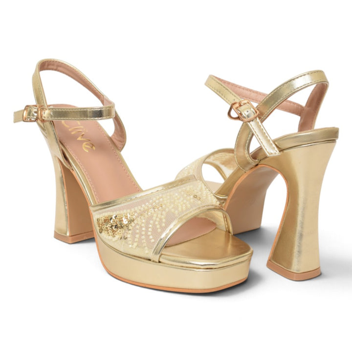 Bridal Sandal Heels