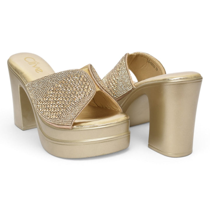 Bridal Slipper Heels