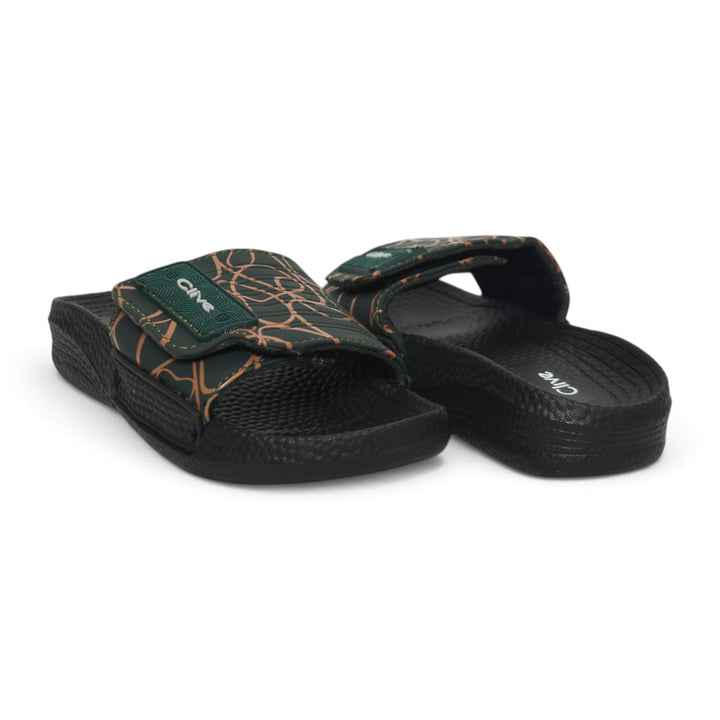 Green Kids Rough Slipper - KB90095