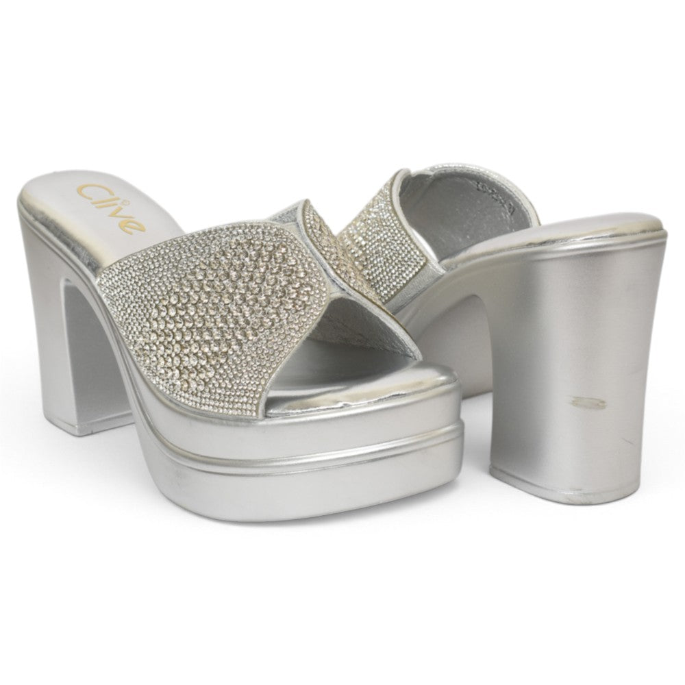 Bridal Slipper Heels
