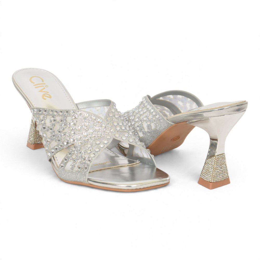Bridal Slipper Heels