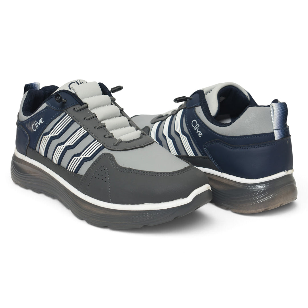 Grey Sports Shoes - M170122