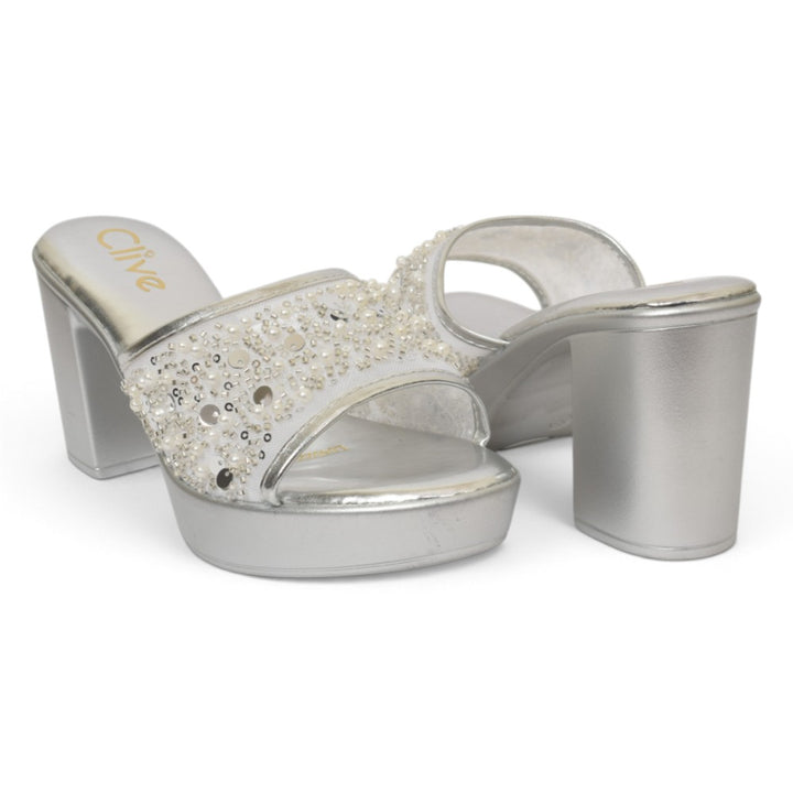 Bridal Slipper Heels