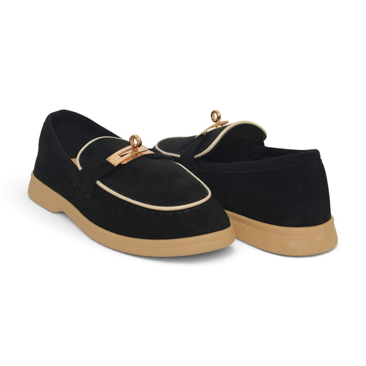 Black Casual Loafers - L095507