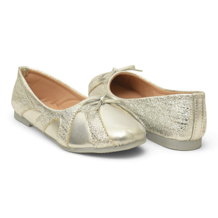 Silver Kids Casual Pumps - KG90292