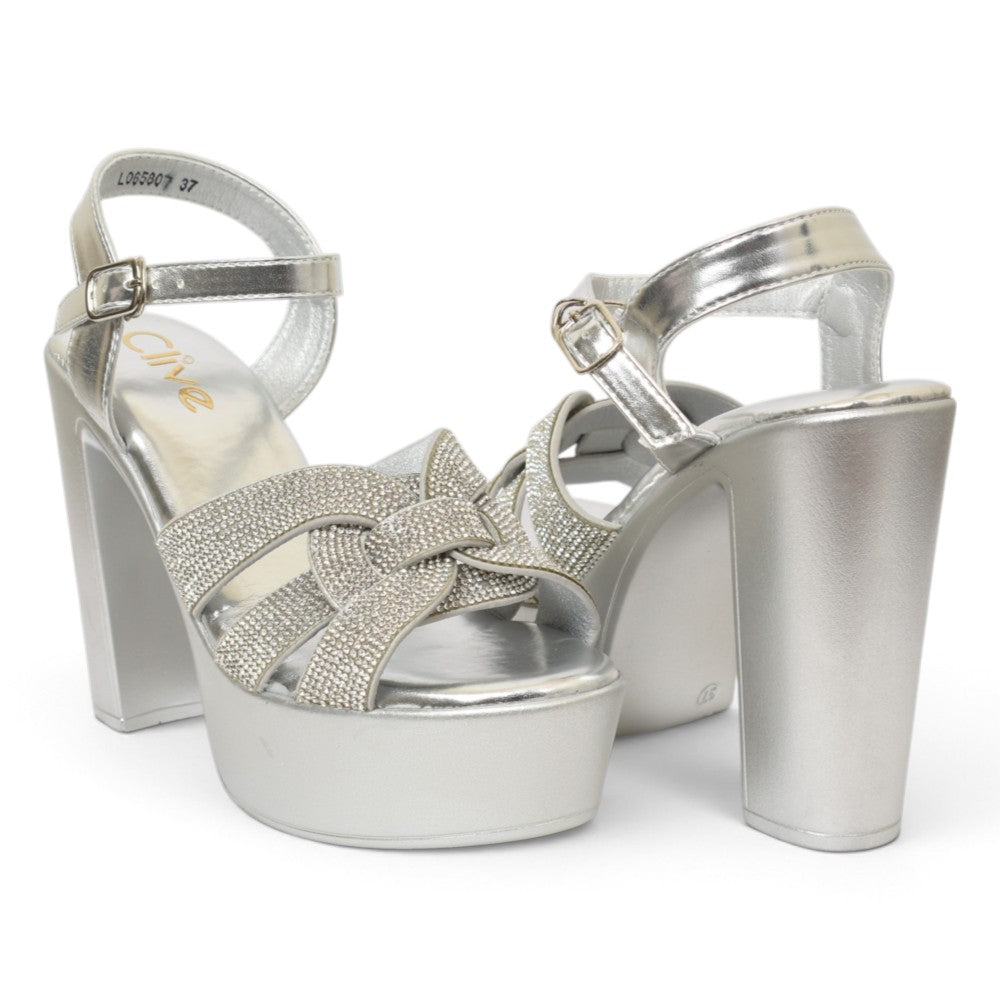Bridal Sandal Heels