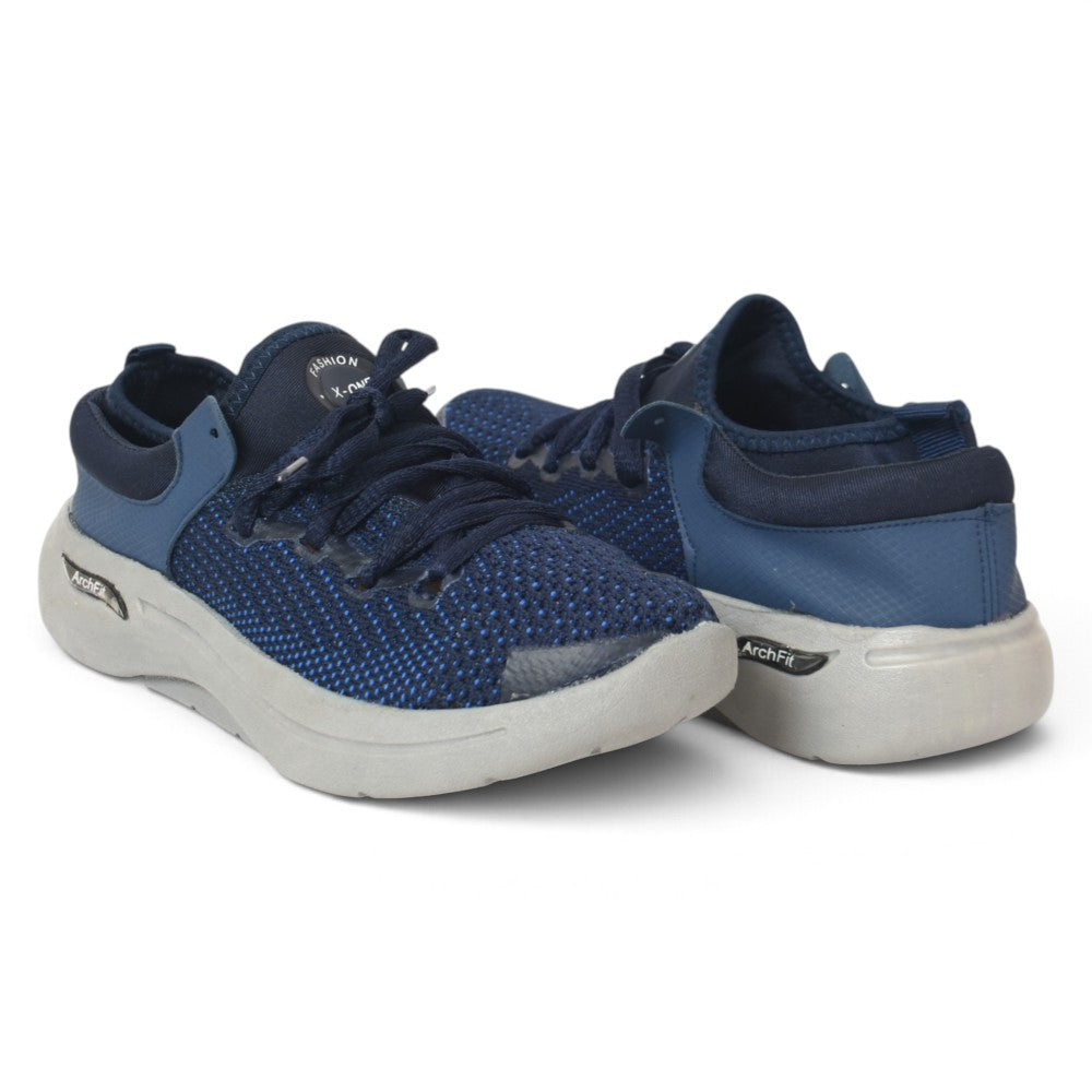 Blue Men Sports Jogger - m195121