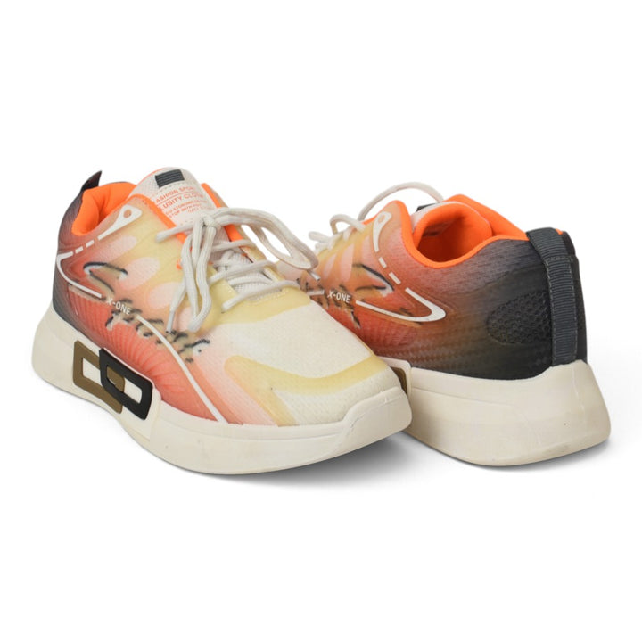 Orange Men Sports Jogger - m195134