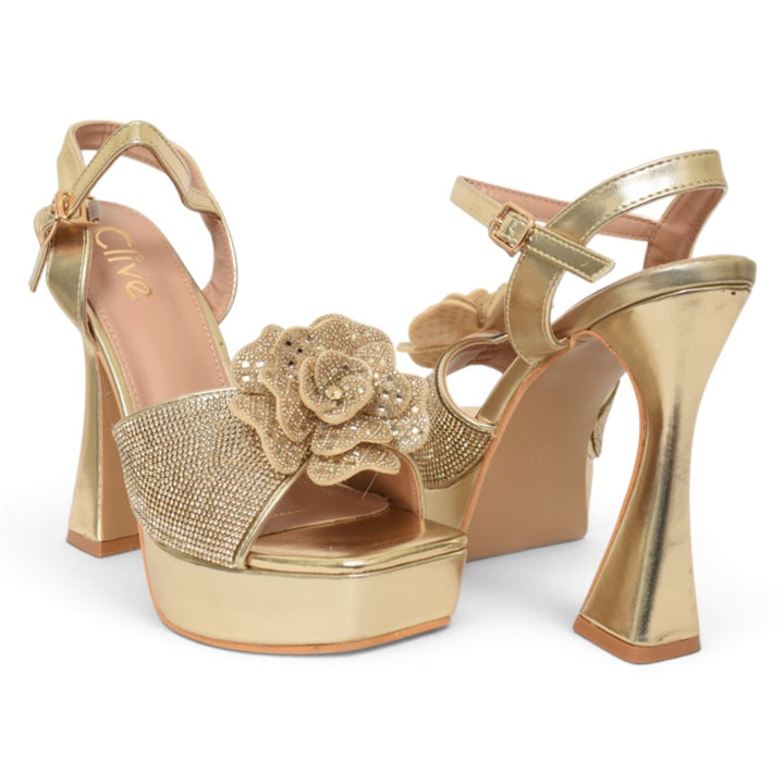 Bridal Sandal Heels