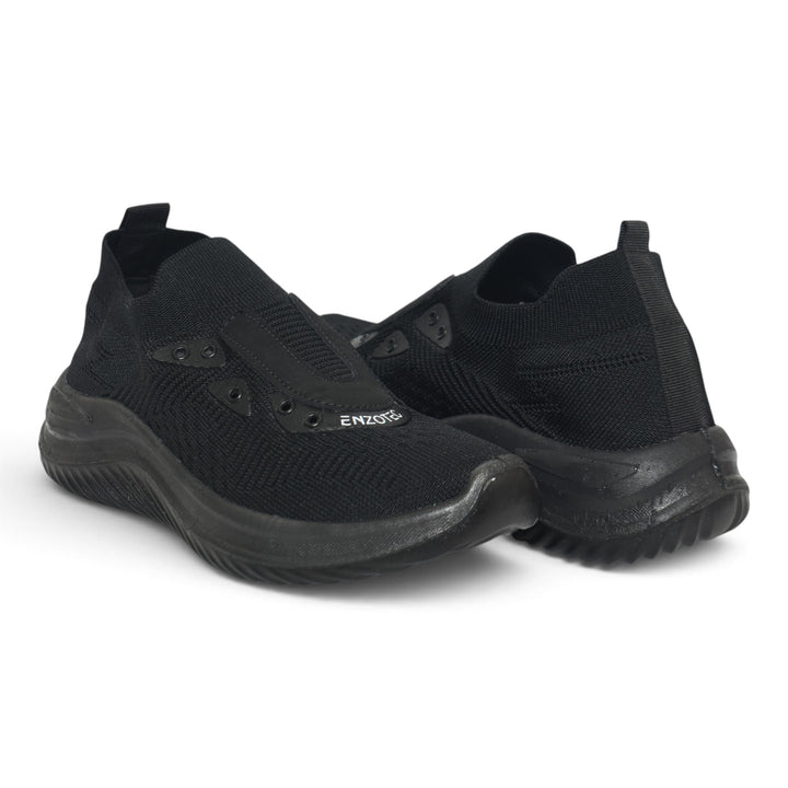 Black Ladies Casual Sneaker - l098484