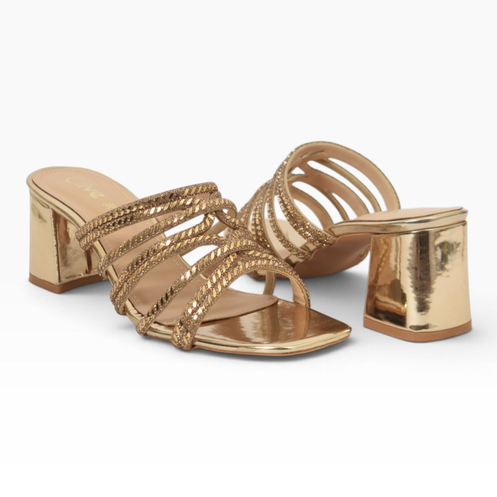 Bridal Slipper Heels