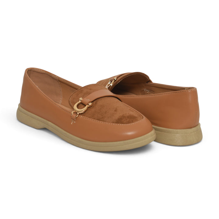 Camel Casual Loafers - L095503