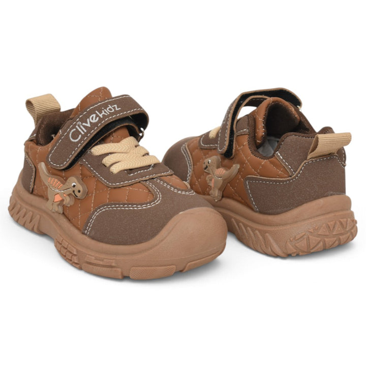 Brown Kids Sports Joger - KG98226