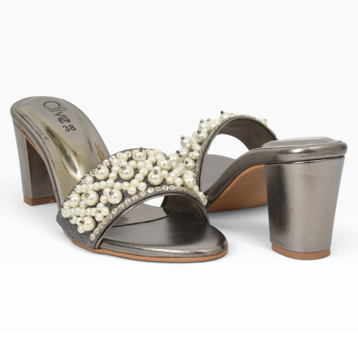 Bridal Slipper Heels