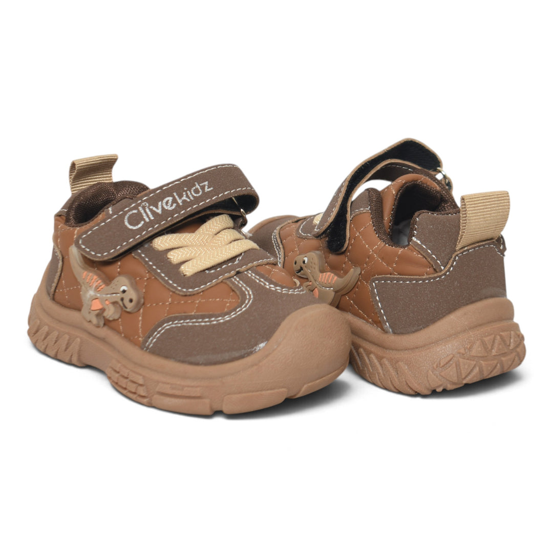 Brown Kids Sports Joger - KG98225