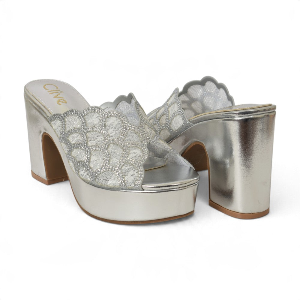Bridal Slipper Heels