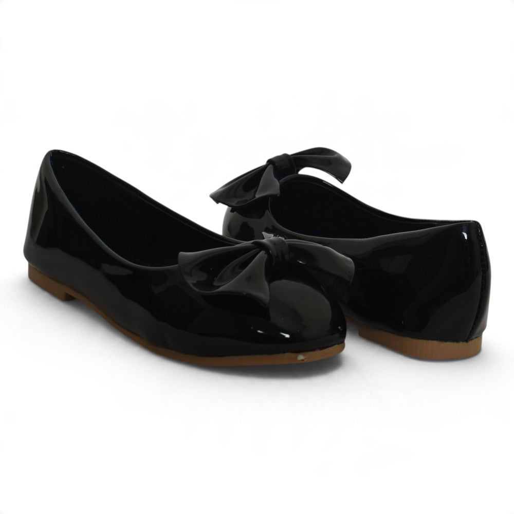 Black Kids Casual Pumps - kg90336