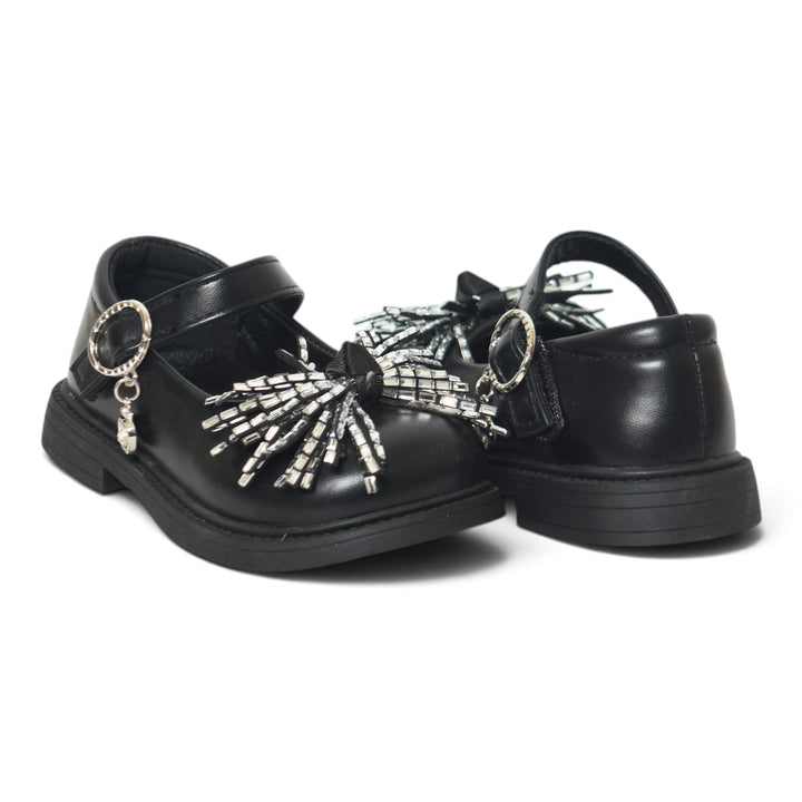 Black Kids Casual Pumps - KG90274