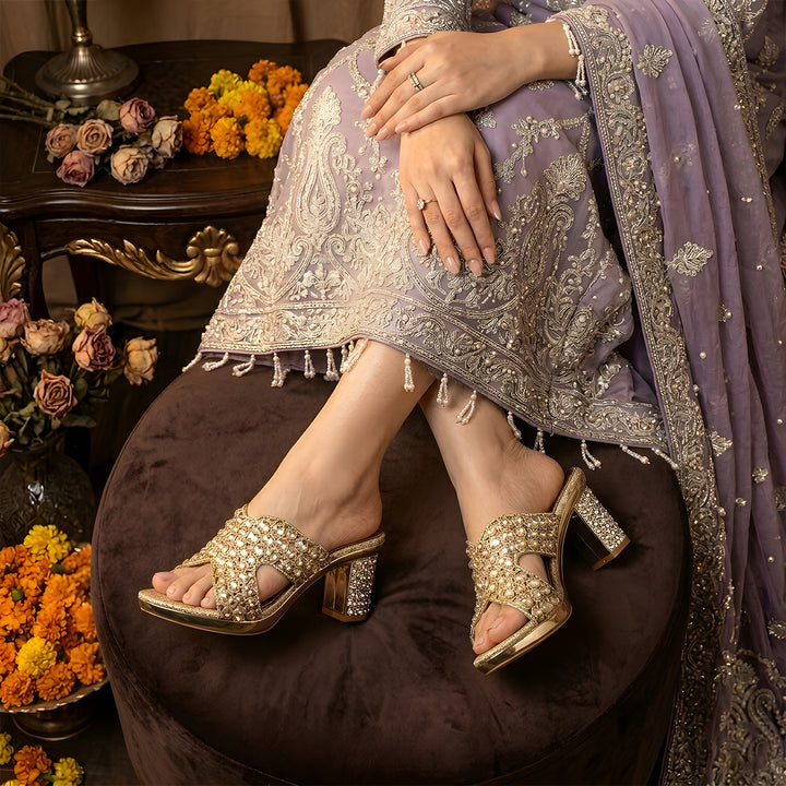 Fancy Slipper Heel