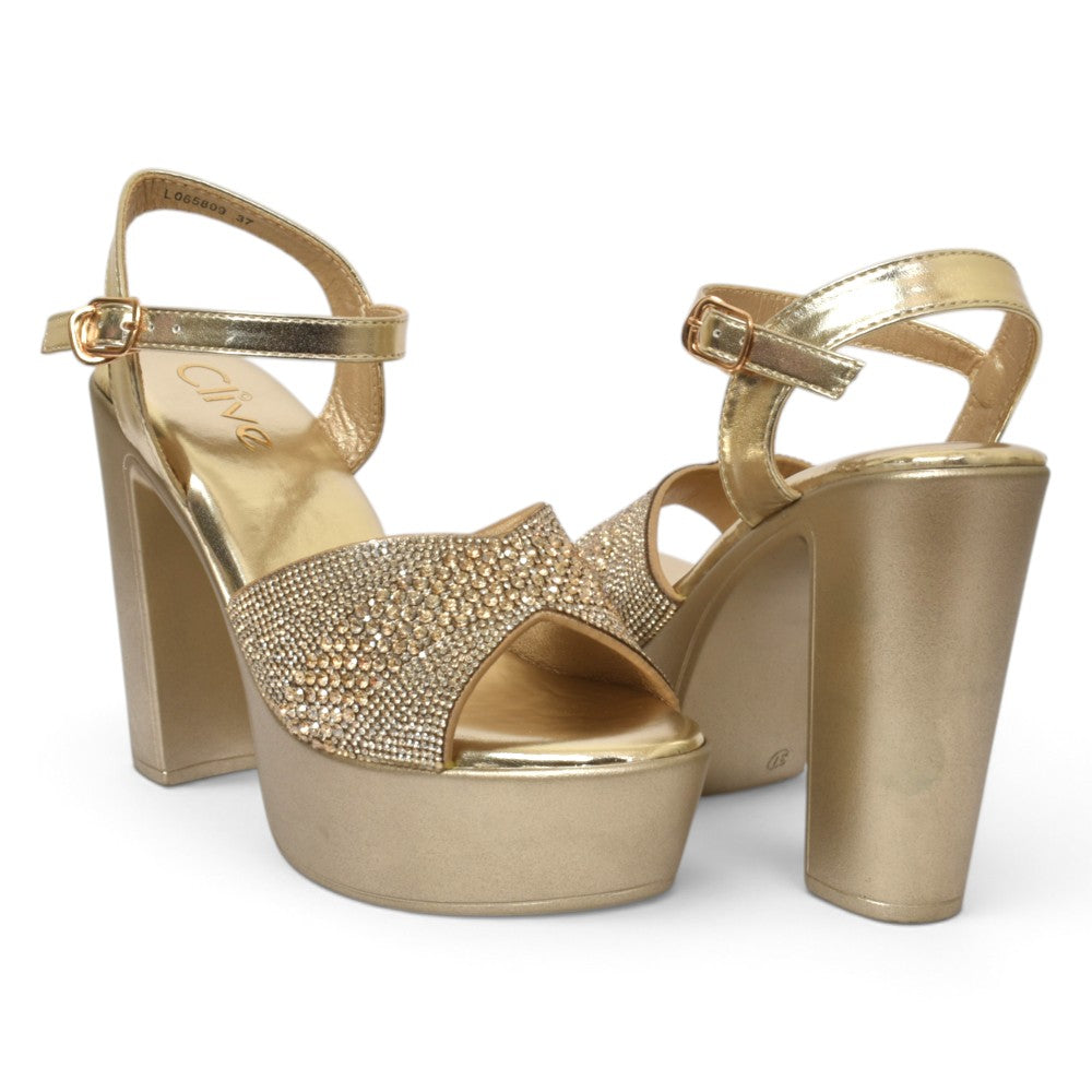 Bridal Sandal Heels