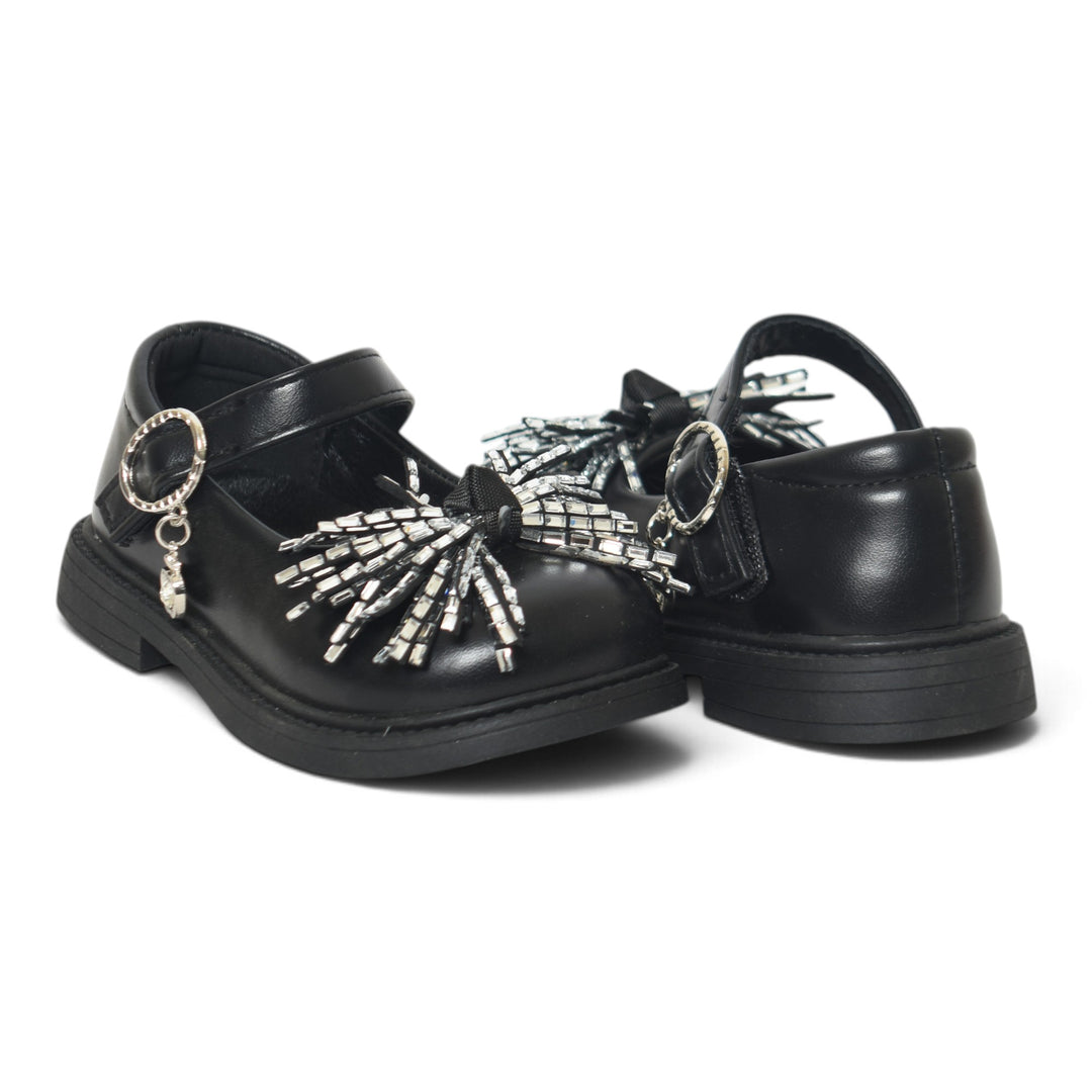 Black Kids Casual Pumps - KG90273