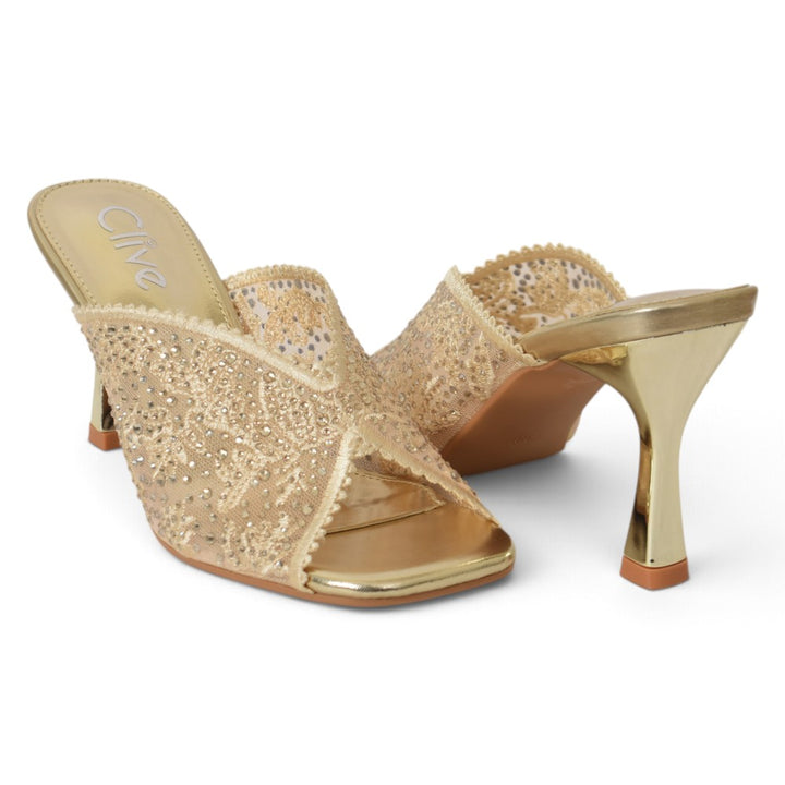 Bridal Slipper Heels