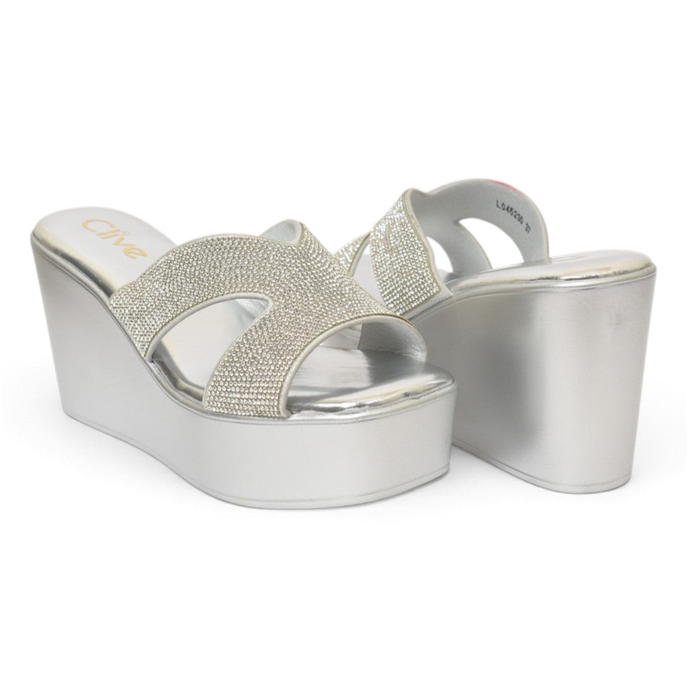 Bridal Slipper Heels