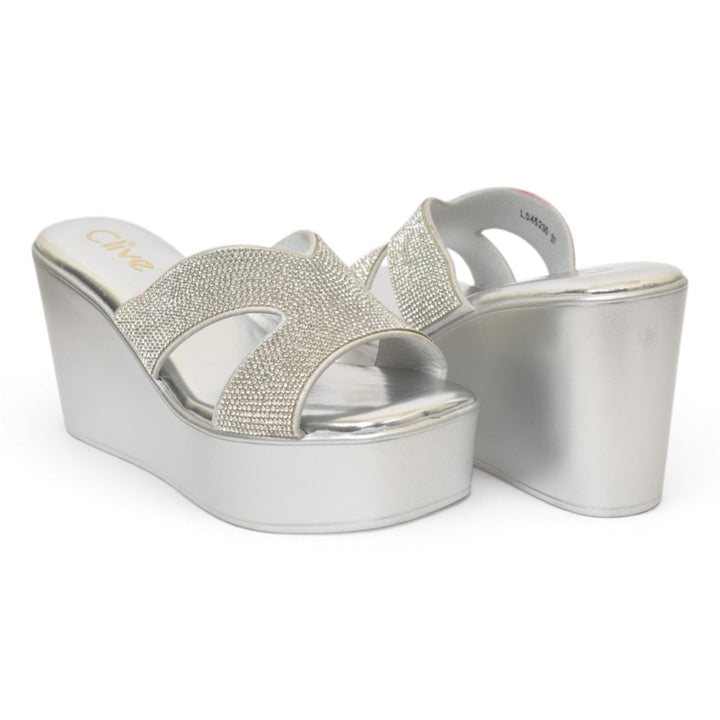 Bridal Slipper Heels