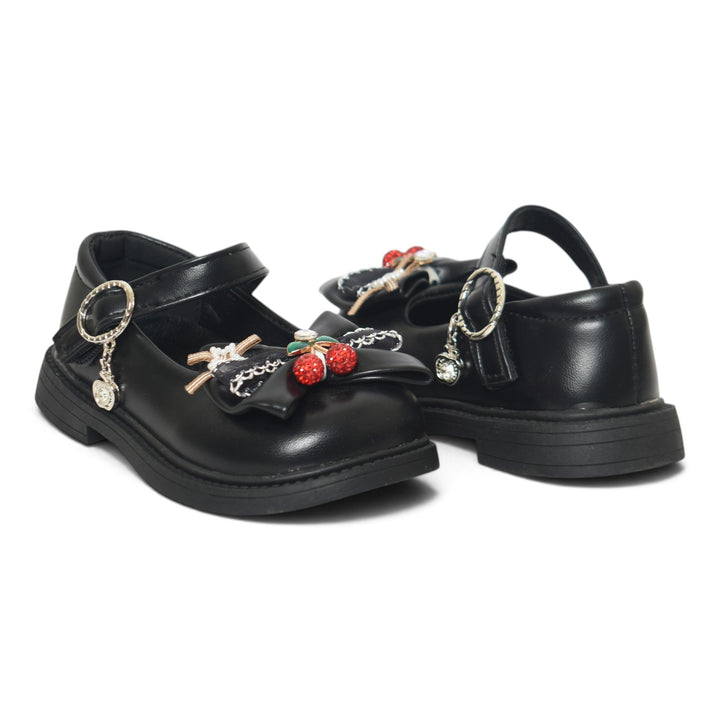 Black Kids Casual Pumps - KG90272